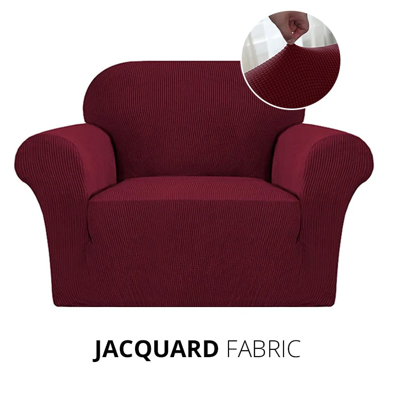 4 Types Armchair Cover Elastic Sofa Cover Stretch Furniture Slipcover for Chairs 1 Seat Couch Cover Case 1 Seat Soft Cover - Image 6
