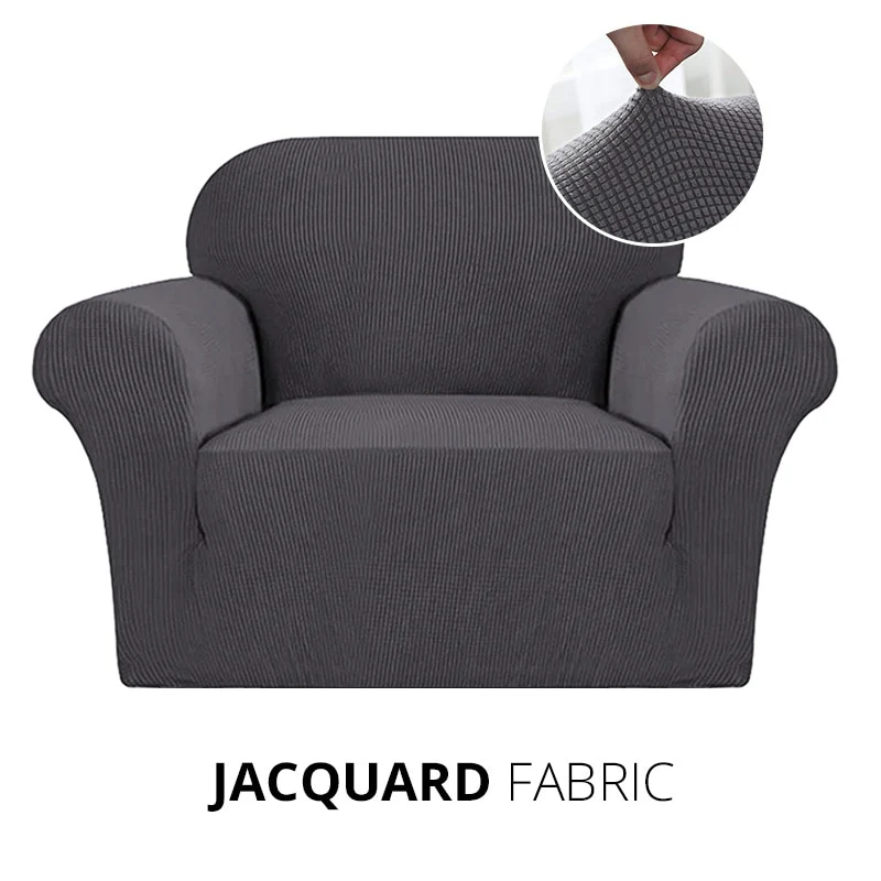 4 Types Armchair Cover Elastic Sofa Cover Stretch Furniture Slipcover for Chairs 1 Seat Couch Cover Case 1 Seat Soft Cover - Image 7