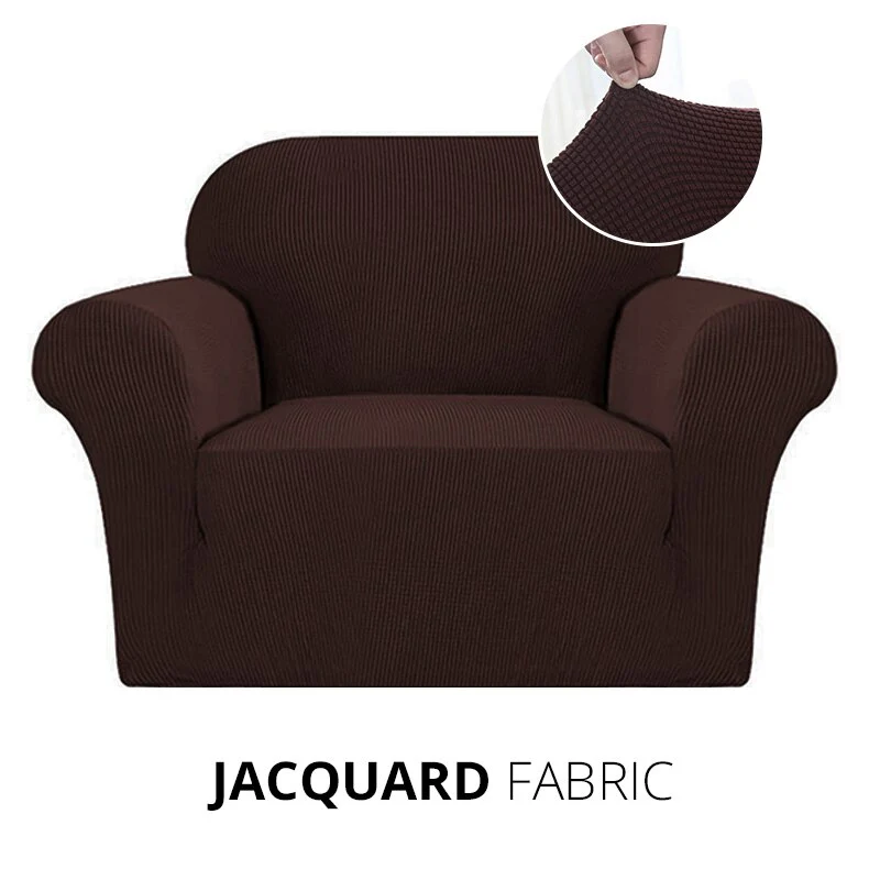 4 Types Armchair Cover Elastic Sofa Cover Stretch Furniture Slipcover for Chairs 1 Seat Couch Cover Case 1 Seat Soft Cover - Image 9