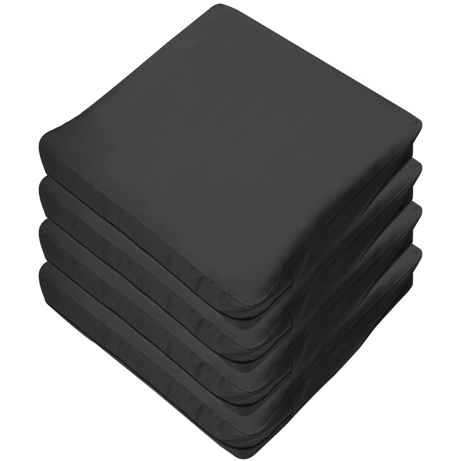 4Pcs Patio Chair Seat Covers Waterproof Slipcover Outdoor Sofa Seat Cushion Covers Garden Rattan Chair Replacement Cushion Cover - Image 8