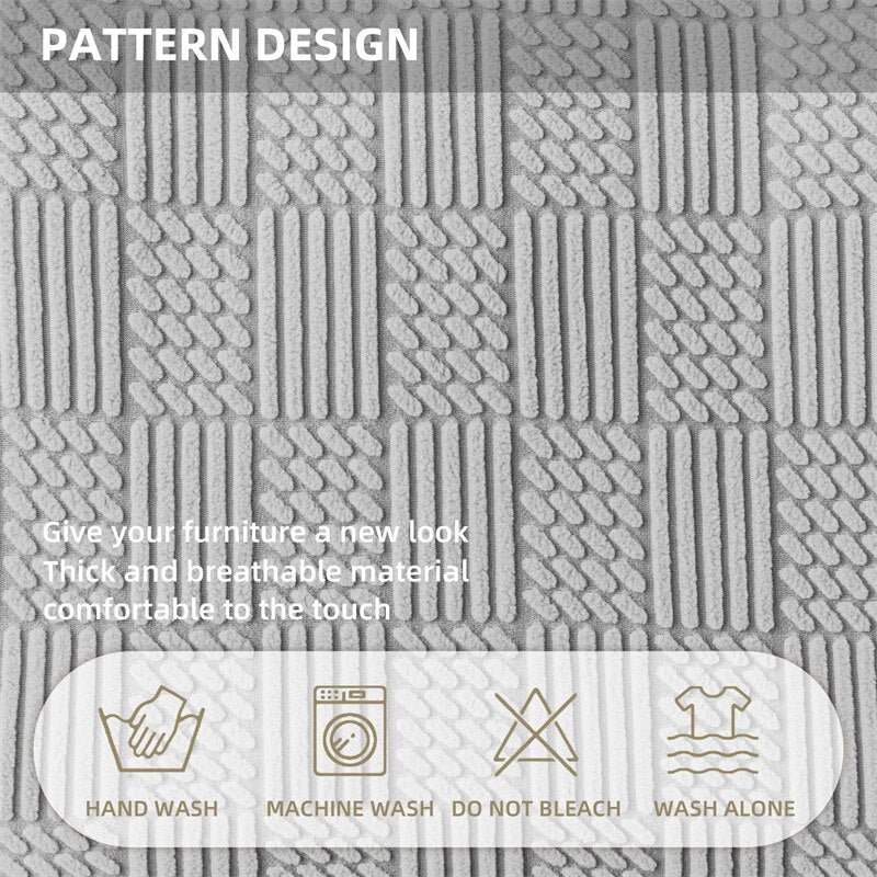 4Pcs Split Luxury Thicken Recliner Chair Cover Elastic Jacquard Single Sofa Covers Lazy Boy Chair Slipcovers Stretch Armchair Protector - Image 5