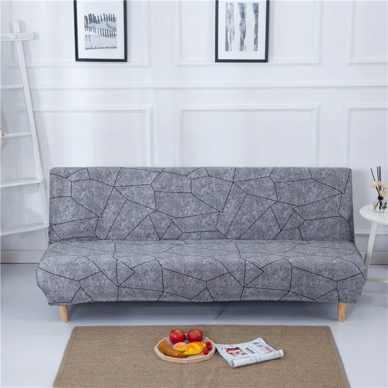All-inclusive Folding Sofa Bed Cover Tight Wrap Sofa Towel Rekbare Kaft Couch Cover Without Armrest Housse De Canap Cubre Sofa Armless Covers - Image 10