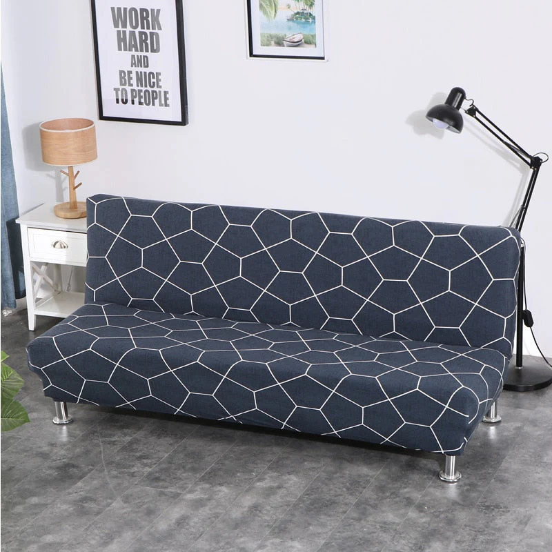 All-inclusive Folding Sofa Bed Cover Tight Wrap Sofa Towel Rekbare Kaft Couch Cover Without Armrest Housse De Canap Cubre Sofa Armless Covers - Image 31