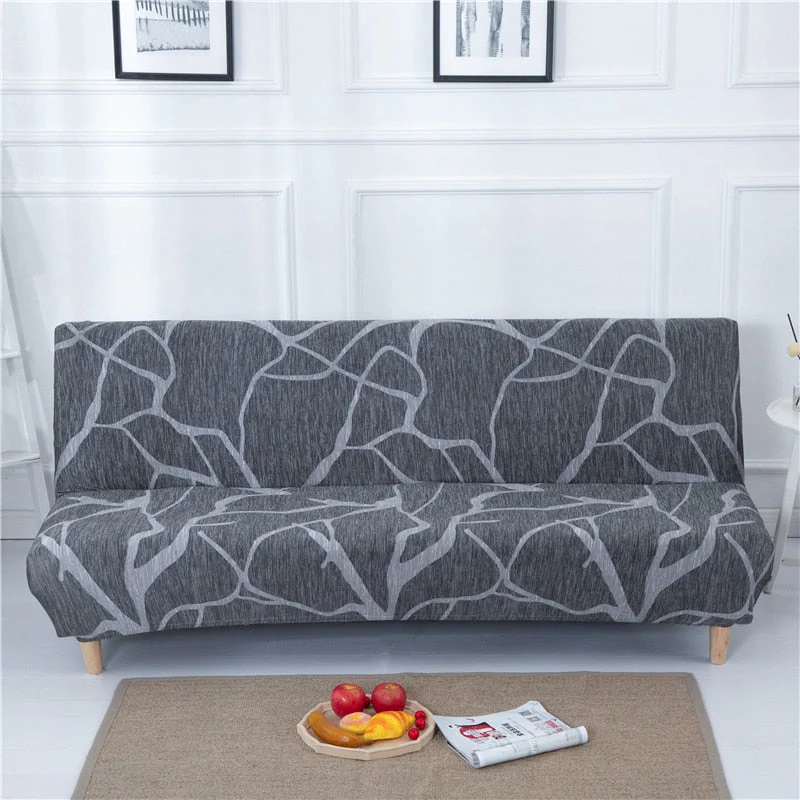 All-inclusive Folding Sofa Bed Cover Tight Wrap Sofa Towel Rekbare Kaft Couch Cover Without Armrest Housse De Canap Cubre Sofa Armless Covers - Image 7