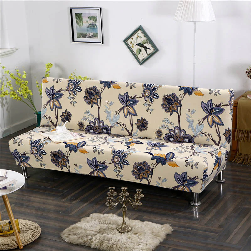 All-inclusive Folding Sofa Bed Cover Tight Wrap Sofa Towel Rekbare Kaft Couch Cover Without Armrest Housse De Canap Cubre Sofa Armless Covers - Image 8