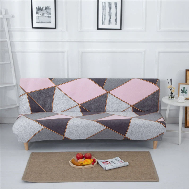 All-inclusive Folding Sofa Bed Cover Tight Wrap Sofa Towel Rekbare Kaft Couch Cover Without Armrest Housse De Canap Cubre Sofa Armless Covers - Image 9