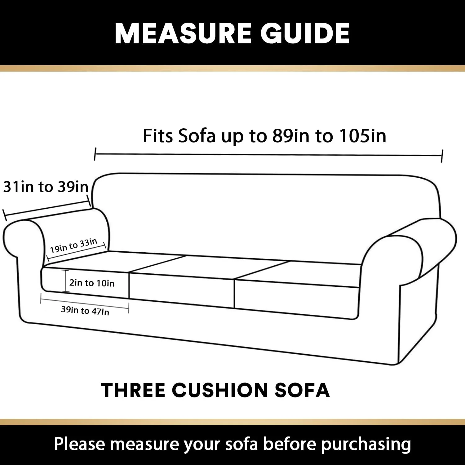 Best Real Velvet Stretch Sofa Covers 2025 New Stretch Velvet Couch Covers for Cushion Sofa Slipcovers Soft Sofa Slip Covers Furniture Covers - Image 6