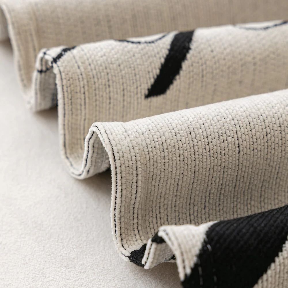 Cartoon Lines Print Sofa Throw Cover Chenille Sofa Towel Blanket Couch Cover Universal Anti-cat Scratch Sofa Blanket Room Decor - Image 5