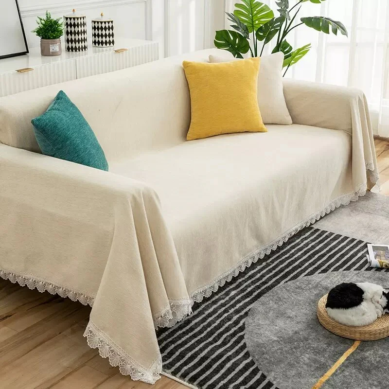 Chenille Sofa Towel Blanket Sectional Couch Cover Throw Sofa Blanket Universal Anti-slip Furniture Protector Sofa Throw Slipcover - Image 11