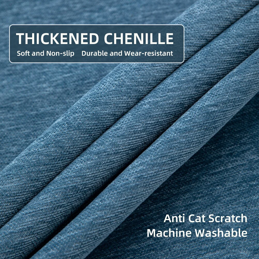 Chenille Sofa Towel Blanket Sectional Couch Cover Throw Sofa Blanket Universal Anti-slip Furniture Protector Sofa Throw Slipcover - Image 5