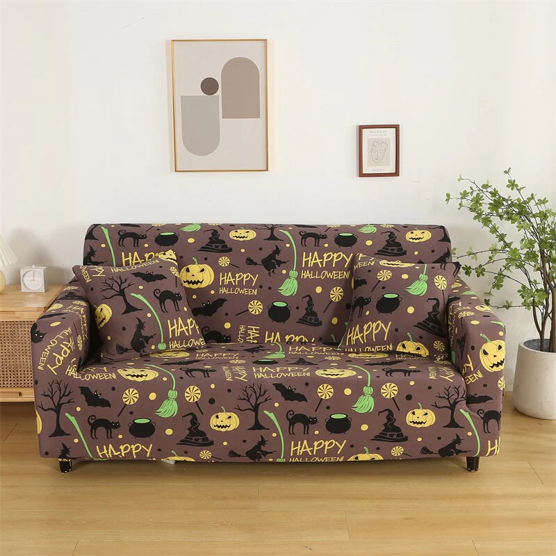 Christmas Sofa Cover for Living Room Elastic Chair Couch Cover Furniture Protector L shape Corner Sofa Need Order 2pieces Cover - Image 30