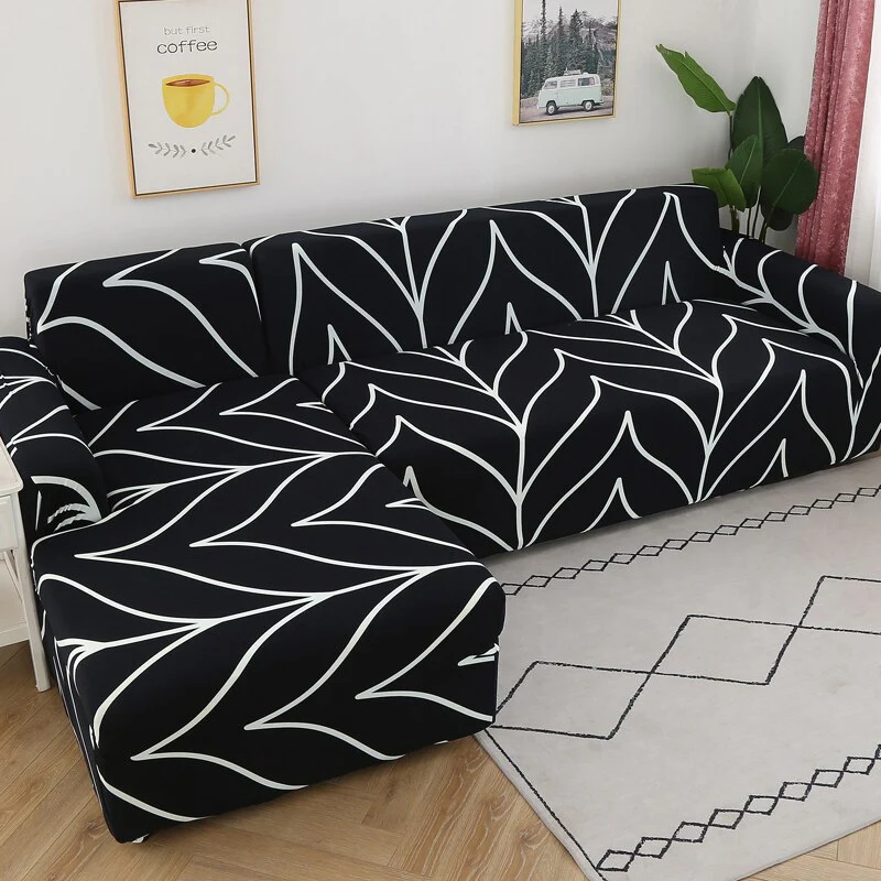 Corner Sofa Covers for Pets Sofa Cover Elastic 1/2/3/4 Seater L-Style Sofa Cover Slipcovers Stretch Stretch Sofa Covers Couch Cover Sofa - Image 10