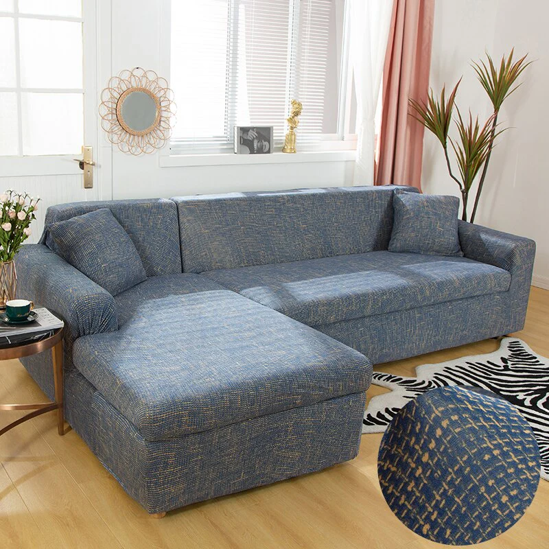 Corner Sofa Covers for Pets Sofa Cover Elastic 1/2/3/4 Seater L-Style Sofa Cover Slipcovers Stretch Stretch Sofa Covers Couch Cover Sofa - Image 11