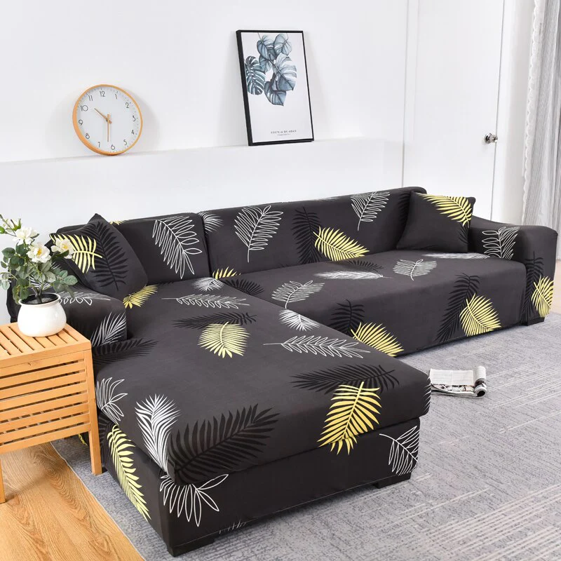 Corner Sofa Covers for Pets Sofa Cover Elastic 1/2/3/4 Seater L-Style Sofa Cover Slipcovers Stretch Stretch Sofa Covers Couch Cover Sofa - Image 23