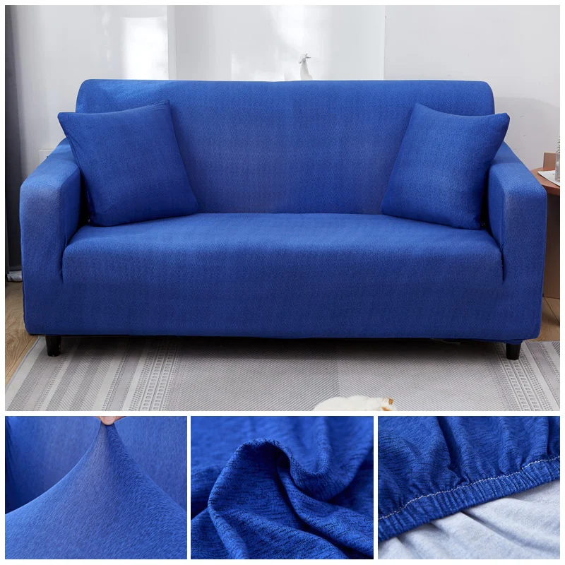 Cross Pattern Elastic Sofa Cover Stretch All-inclusive Sofa Covers Couch Cover Armseat Covers Loveseat 1/2/3/4 seater Cover Sofa Slipcovers - Image 24