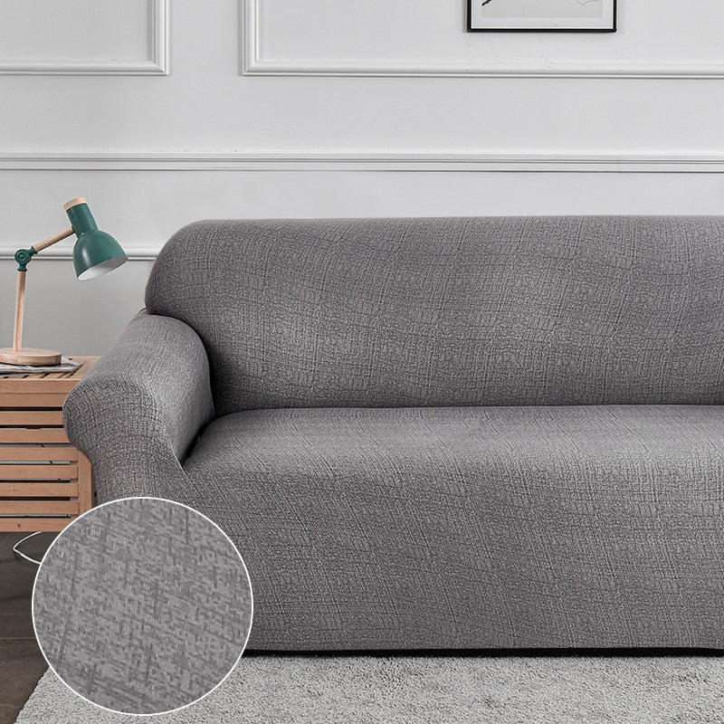 Cross Pattern Elastic Sofa Cover Stretch All-inclusive Sofa Covers for Living Room Couch Cover Loveseat Sofa Slipcovers - Image 15