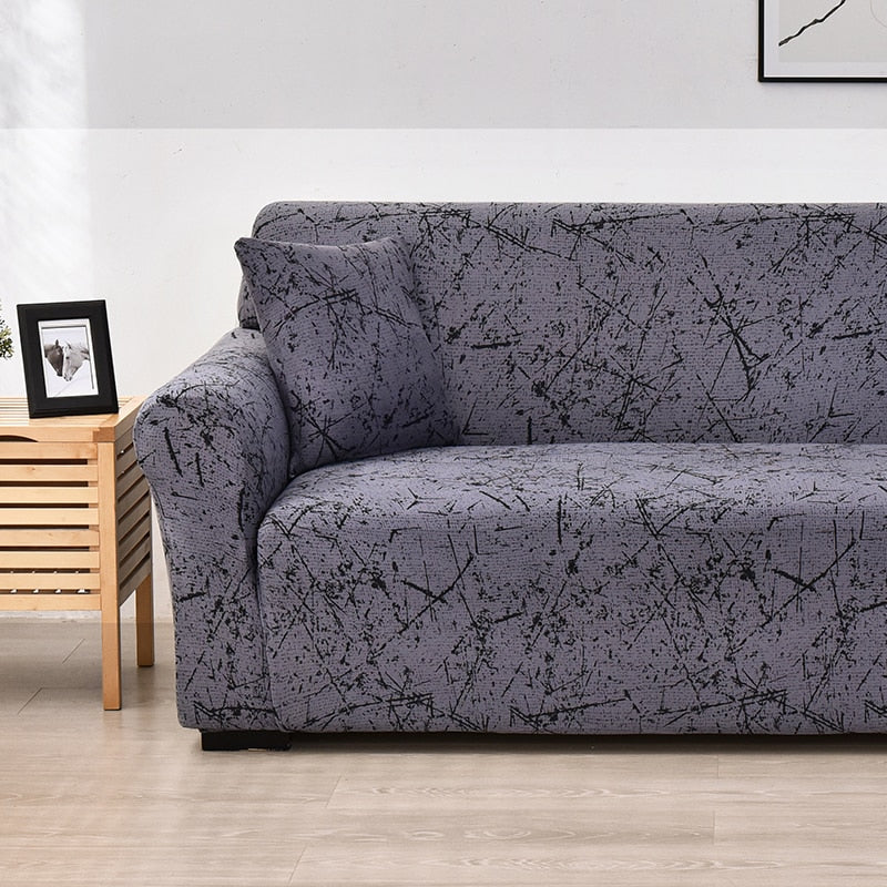 Cross Pattern Elastic Sofa Cover Stretch All-inclusive Sofa Covers for Living Room Couch Cover Loveseat Sofa Slipcovers - Image 18