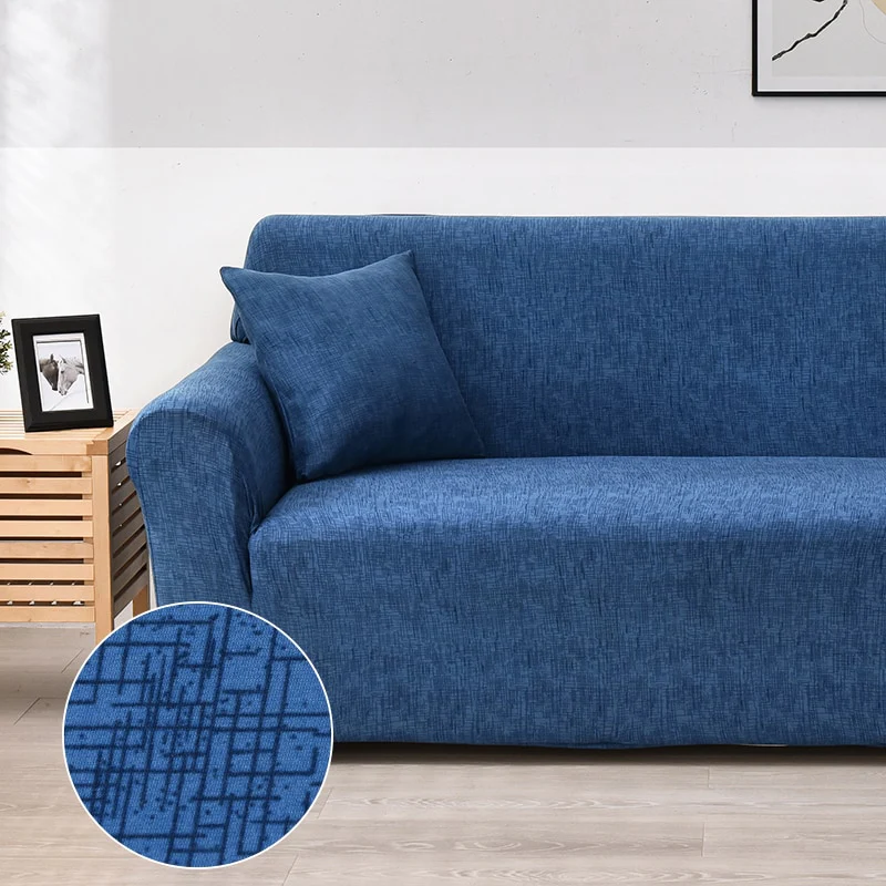 Cross Pattern Elastic Sofa Cover Stretch All-inclusive Sofa Covers for Living Room Couch Cover Loveseat Sofa Slipcovers - Image 24
