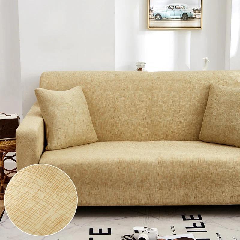 Cross Pattern Elastic Sofa Cover Stretch All-inclusive Sofa Covers for Living Room Couch Cover Loveseat Sofa Slipcovers - Image 25