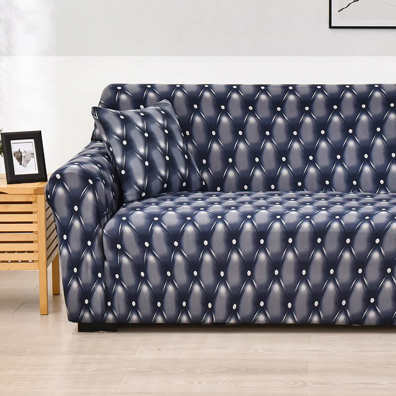 Cross Pattern Elastic Sofa Cover Stretch All-inclusive Sofa Covers for Living Room Couch Cover Loveseat Sofa Slipcovers - Image 27