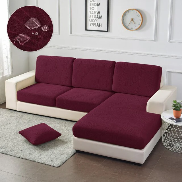 Cushion Cover Waterproof Sofa Covers Elastic Stretch Sofa Seat Slipcover Couch Covers for Sofa Cushion Cover Livingroom Furniture Protector - Image 10