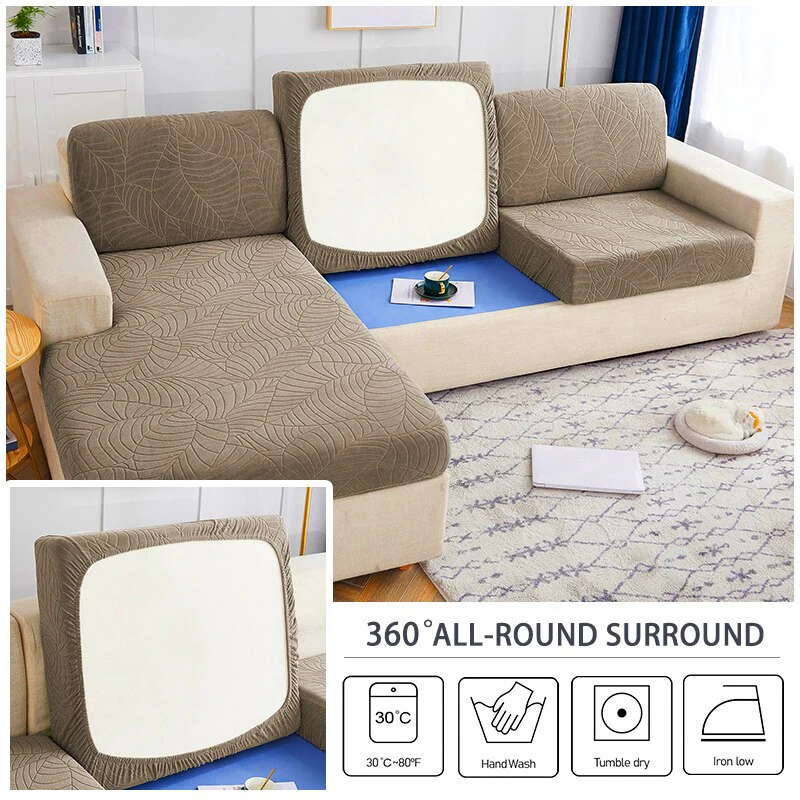 Cushion Cover Waterproof Sofa Covers Elastic Stretch Sofa Seat Slipcover Couch Covers for Sofa Cushion Cover Livingroom Furniture Protector - Image 5