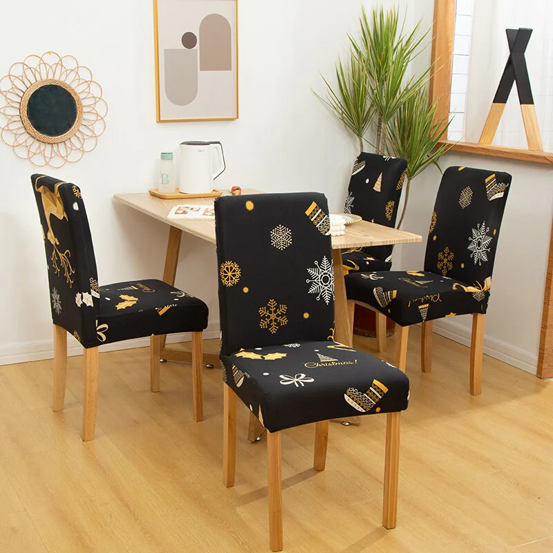 Dining Chair Cover Cheap Anti-dirty Slipcover Elastic Seat Chair Cover for Living Room Kitchen Wedding Banquet Party Removable - Image 21