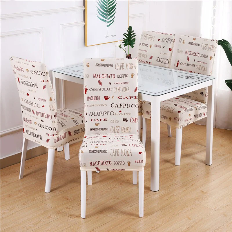 Dining Chair Cover Cheap Anti-dirty Slipcover Elastic Seat Chair Cover for Living Room Kitchen Wedding Banquet Party Removable - Image 27