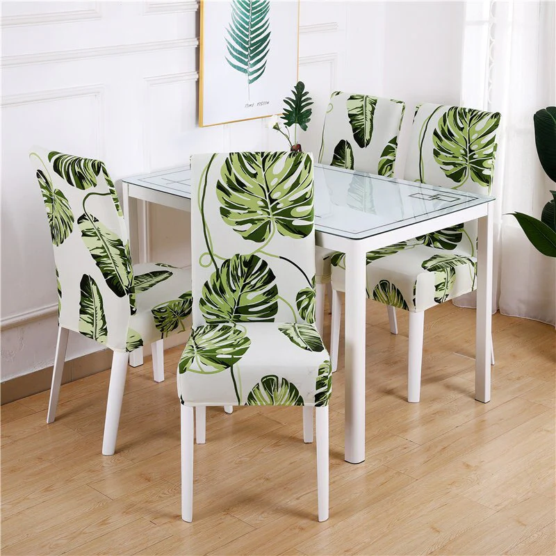 Dining Chair Cover Cheap Anti-dirty Slipcover Elastic Seat Chair Cover for Living Room Kitchen Wedding Banquet Party Removable - Image 7