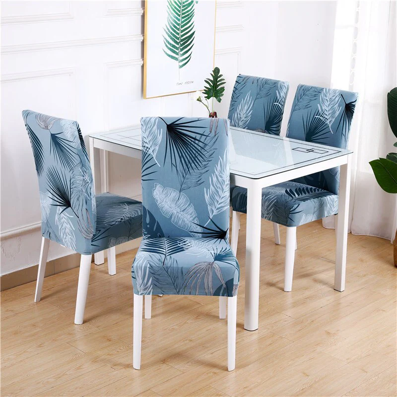 Dining Chair Cover Cheap Anti-dirty Slipcover Elastic Seat Chair Cover for Living Room Kitchen Wedding Banquet Party Removable - Image 8