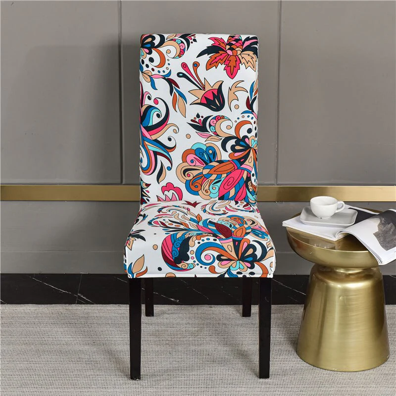 Dining Chair Covers Spandex Stretch Seat Cover for Wedding Office Kitchen Banquet Party Seat Case Housse De Chaise Home Textile - Image 16
