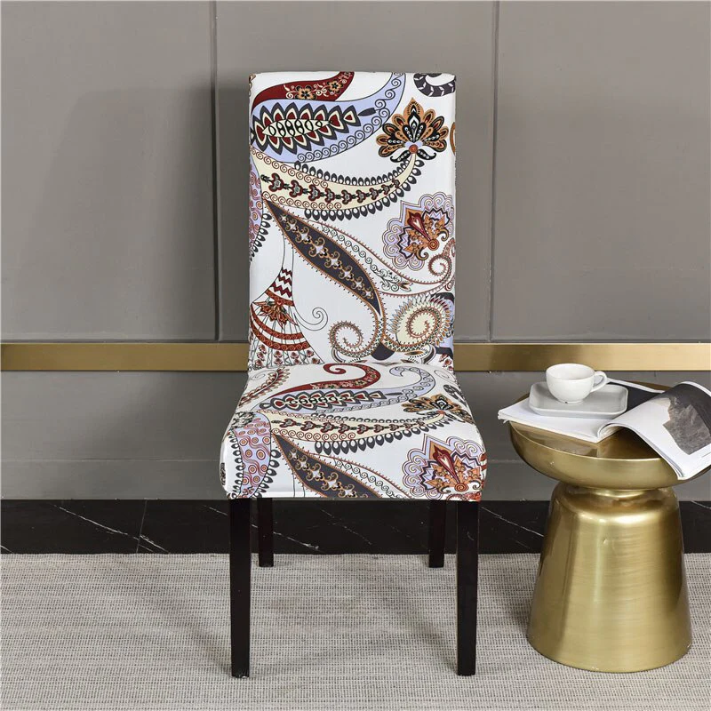 Dining Chair Covers Spandex Stretch Seat Cover for Wedding Office Kitchen Banquet Party Seat Case Housse De Chaise Home Textile - Image 20
