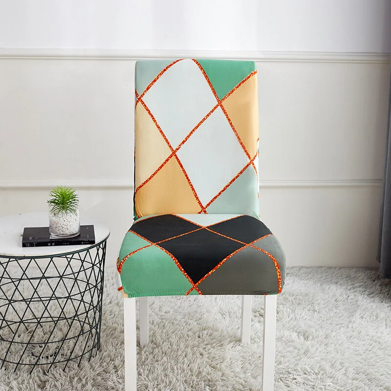 Dining Chair Covers Spandex Stretch Seat Cover for Wedding Office Kitchen Banquet Party Seat Case Housse De Chaise Home Textile - Image 25