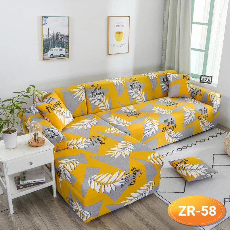 Elastic Corner Couch Sofa Covers Armrest Sofa Can Be Used for 1/2/3/4 Seats L Shape Sofa Cover for Living Room - Image 10