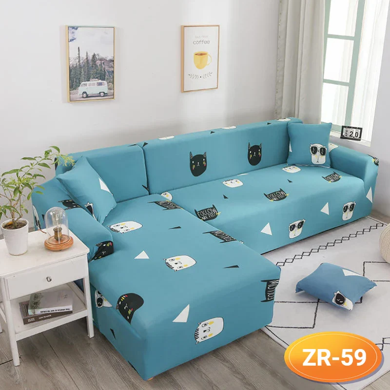 Elastic Corner Couch Sofa Covers Armrest Sofa Can Be Used for 1/2/3/4 Seats L Shape Sofa Cover for Living Room - Image 11