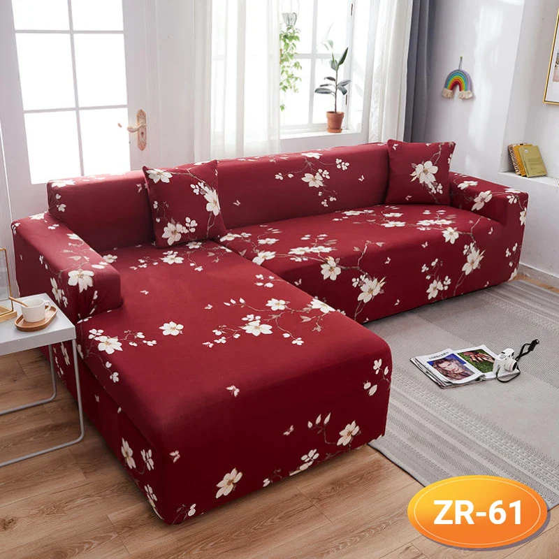 Elastic Corner Couch Sofa Covers Armrest Sofa Can Be Used for 1/2/3/4 Seats L Shape Sofa Cover for Living Room - Image 13