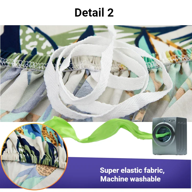 Elastic Corner Couch Sofa Covers Armrest Sofa Can Be Used for 1/2/3/4 Seats L Shape Sofa Cover for Living Room - Image 4