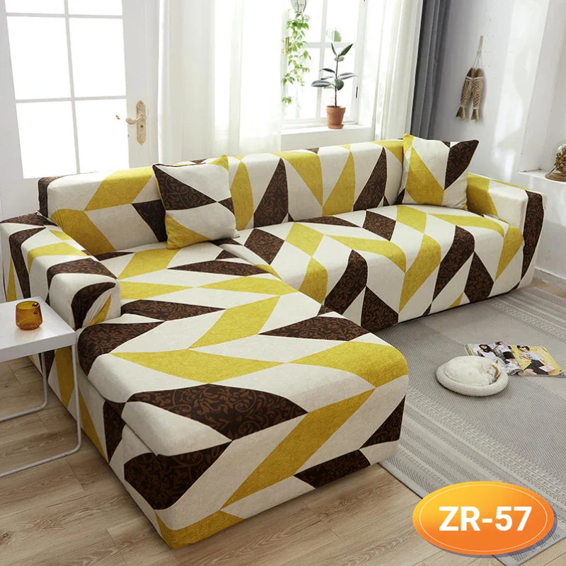 Elastic Corner Couch Sofa Covers Armrest Sofa Can Be Used for 1/2/3/4 Seats L Shape Sofa Cover for Living Room - Image 9