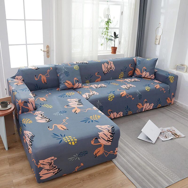 Elastic Corner Sofa Covers for Living Room 1/2/3/4 Seater L Shaped Sofa Cover Chaise Longue Stretch Cover for Sofa Couch Armchair - Image 12