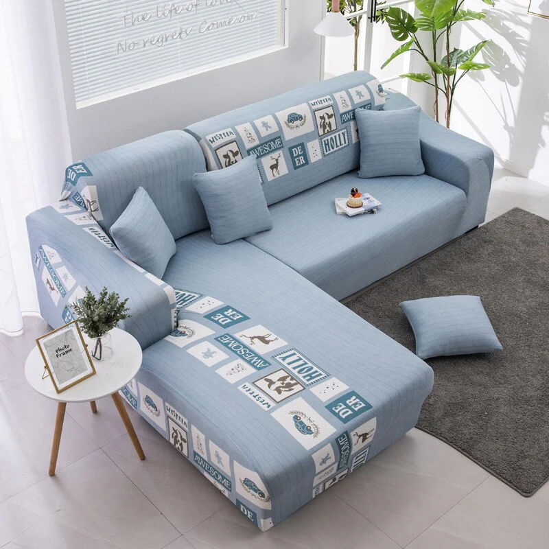 Elastic Corner Sofa Covers for Living Room 1/2/3/4 Seater L Shaped Sofa Cover Chaise Longue Stretch Cover for Sofa Couch Armchair - Image 15