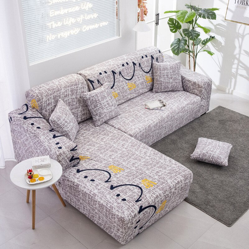 Elastic Corner Sofa Covers for Living Room 1/2/3/4 Seater L Shaped Sofa Cover Chaise Longue Stretch Cover for Sofa Couch Armchair - Image 17