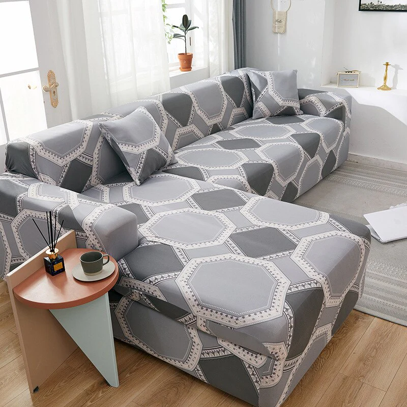 Elastic Corner Sofa Covers for Living Room 1/2/3/4 Seater L Shaped Sofa Cover Chaise Longue Stretch Cover for Sofa Couch Armchair - Image 18
