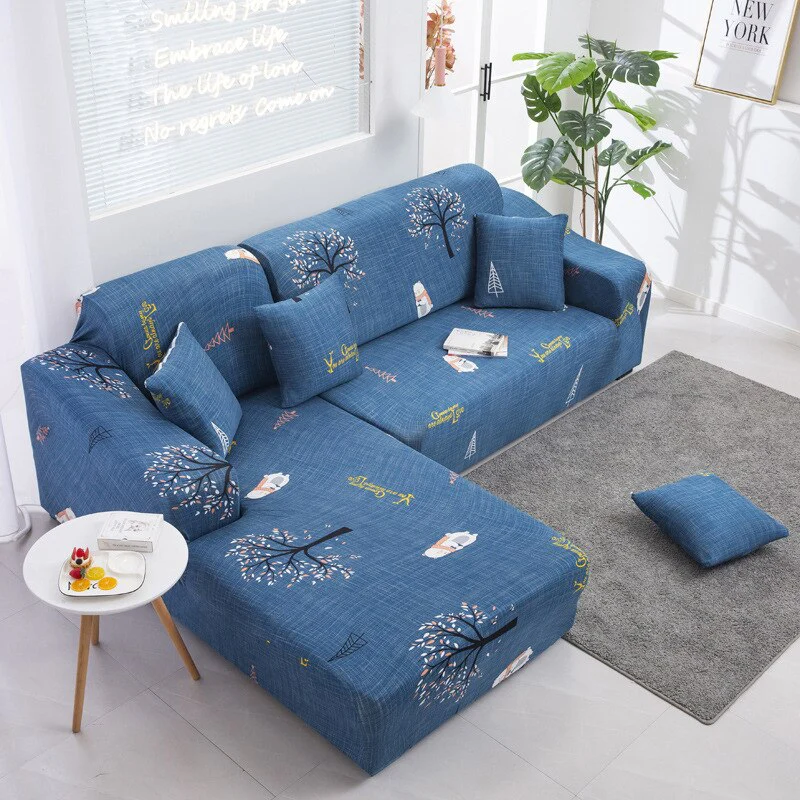 Elastic Corner Sofa Covers for Living Room 1/2/3/4 Seater L Shaped Sofa Cover Chaise Longue Stretch Cover for Sofa Couch Armchair - Image 21
