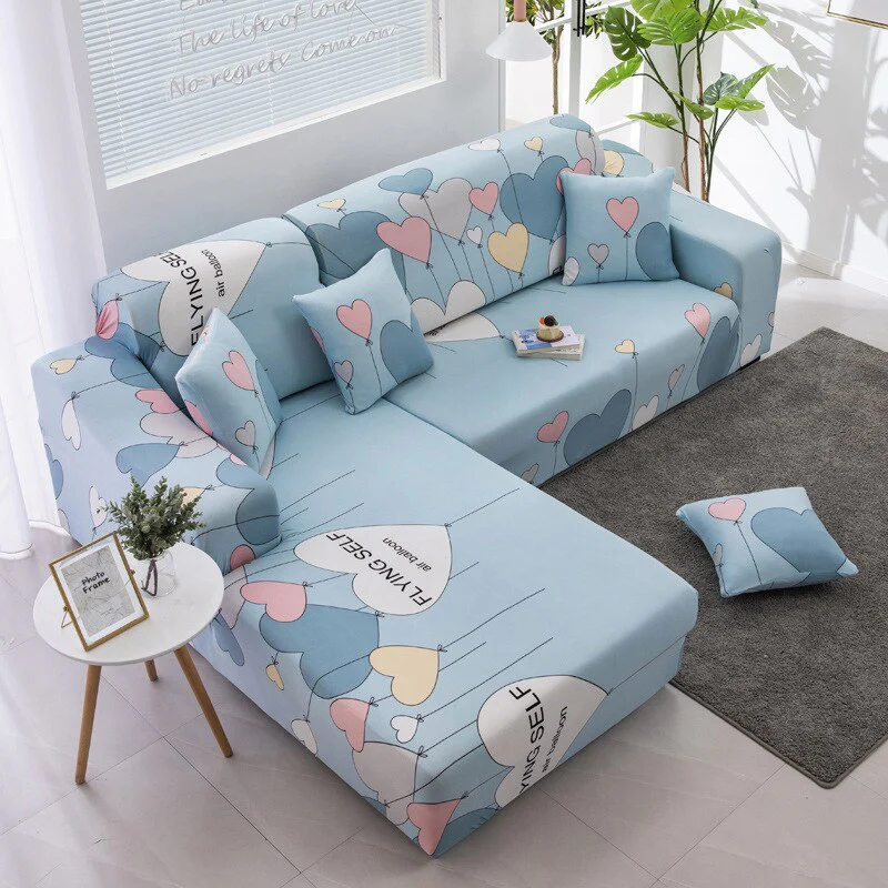 Elastic Corner Sofa Covers for Living Room 1/2/3/4 Seater L Shaped Sofa Cover Chaise Longue Stretch Cover for Sofa Couch Armchair - Image 24