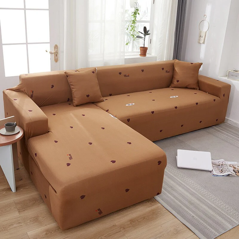 Elastic Corner Sofa Covers for Living Room 1/2/3/4 Seater L Shaped Sofa Cover Chaise Longue Stretch Cover for Sofa Couch Armchair - Image 7