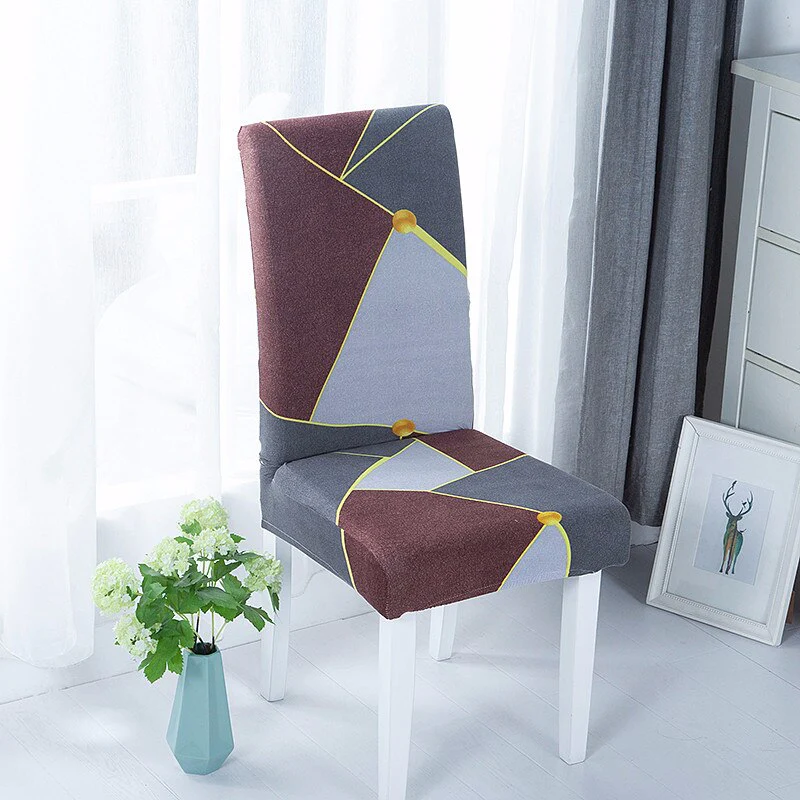 Elastic Dining Chair Covers Home Wedding Chair Cushion Removable Slipcovers Protector Anti-Dust Furniture Decor For Banquet Party - Image 15