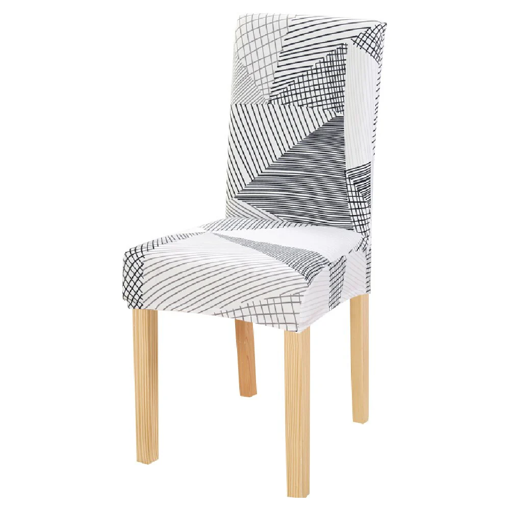 Elastic Dining Chair Covers Home Wedding Chair Cushion Removable Slipcovers Protector Anti-Dust Furniture Decor For Banquet Party - Image 25
