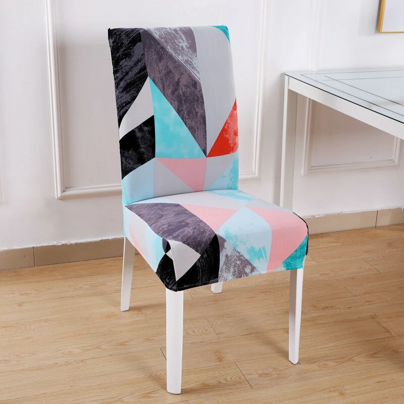 Elastic Dining Chair Covers Home Wedding Chair Cushion Removable Slipcovers Protector Anti-Dust Furniture Decor For Banquet Party - Image 32