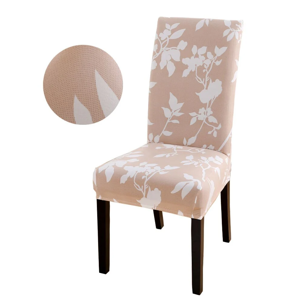 Elastic Floral Print Chair Covers Spandex Chair Cover Stretch Home Dining Multifunctional Spandex Elastic Cloth Universal Size - Image 17