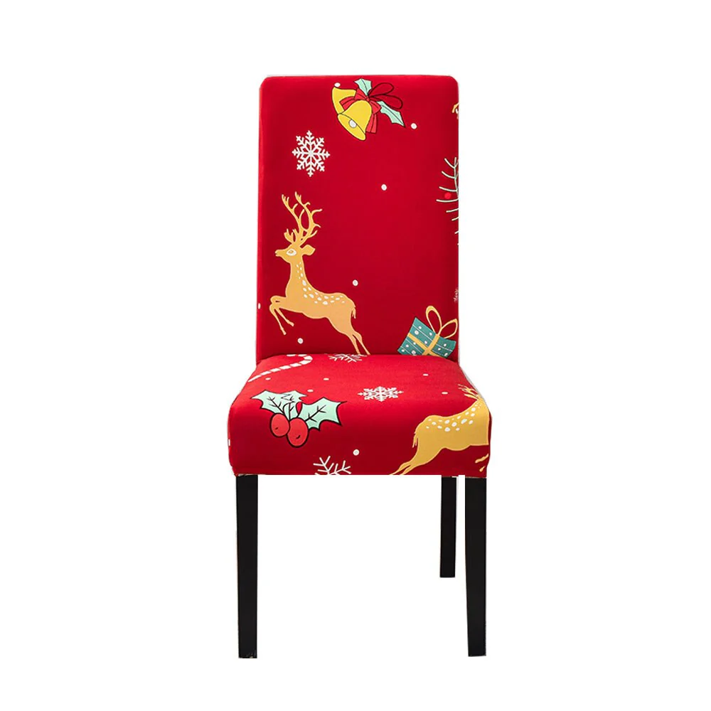 Elastic Floral Print Chair Covers Spandex Chair Cover Stretch Home Dining Multifunctional Spandex Elastic Cloth Universal Size - Image 36